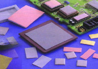 Thermal conductive soft silicone sheet